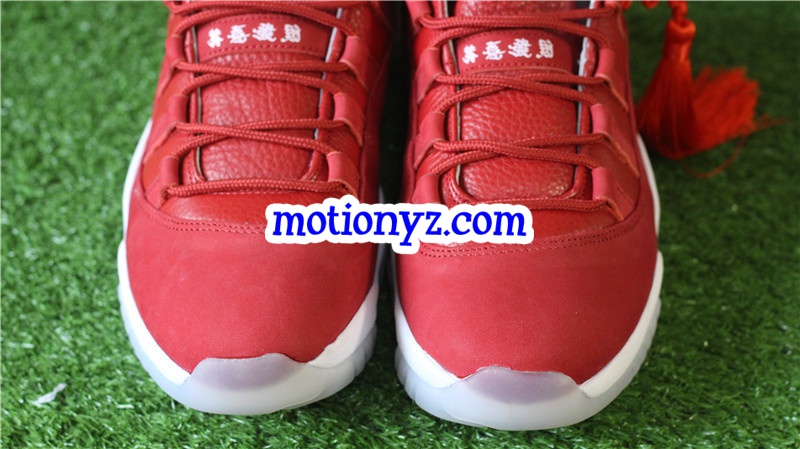 Authentic Air Jordan 11 Retro Chinese New Year Red